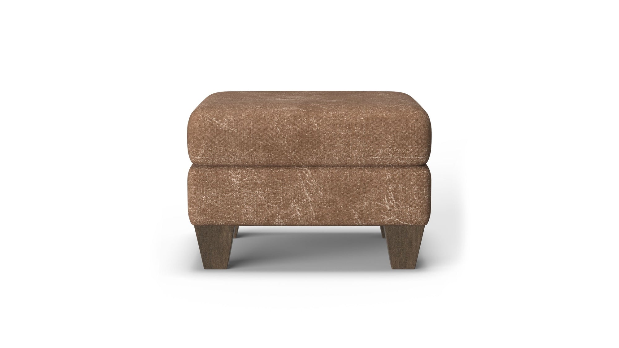Moxy - Fabric Ottoman, Square Tapered Legs