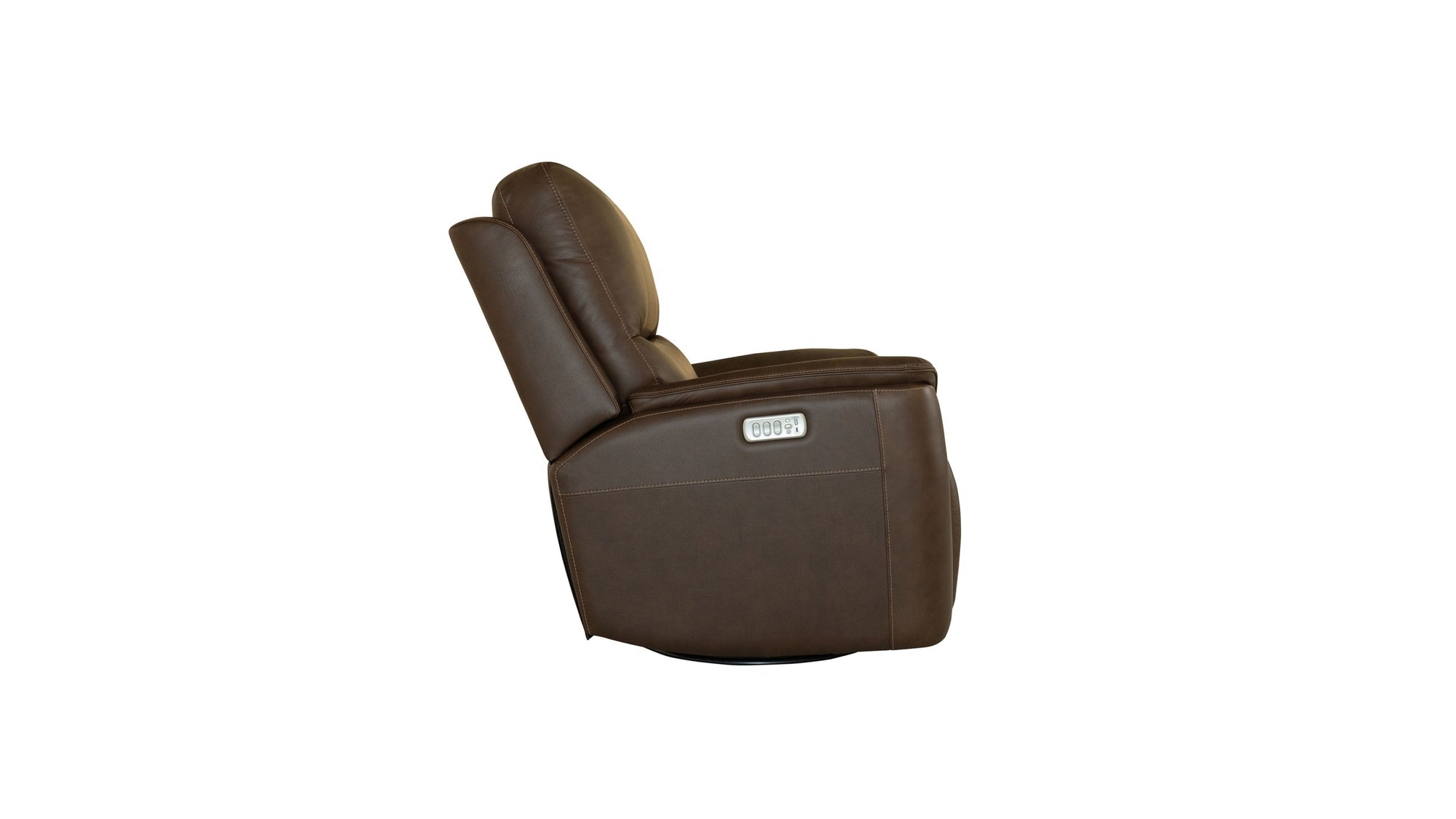 Henry - Power Swivel Gliding Recliner With Power Headrest, Lumbar, Heat &amp; Massage