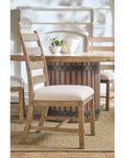 Vineyard Row - Ladderback Side Chair Set of 2 - Beige