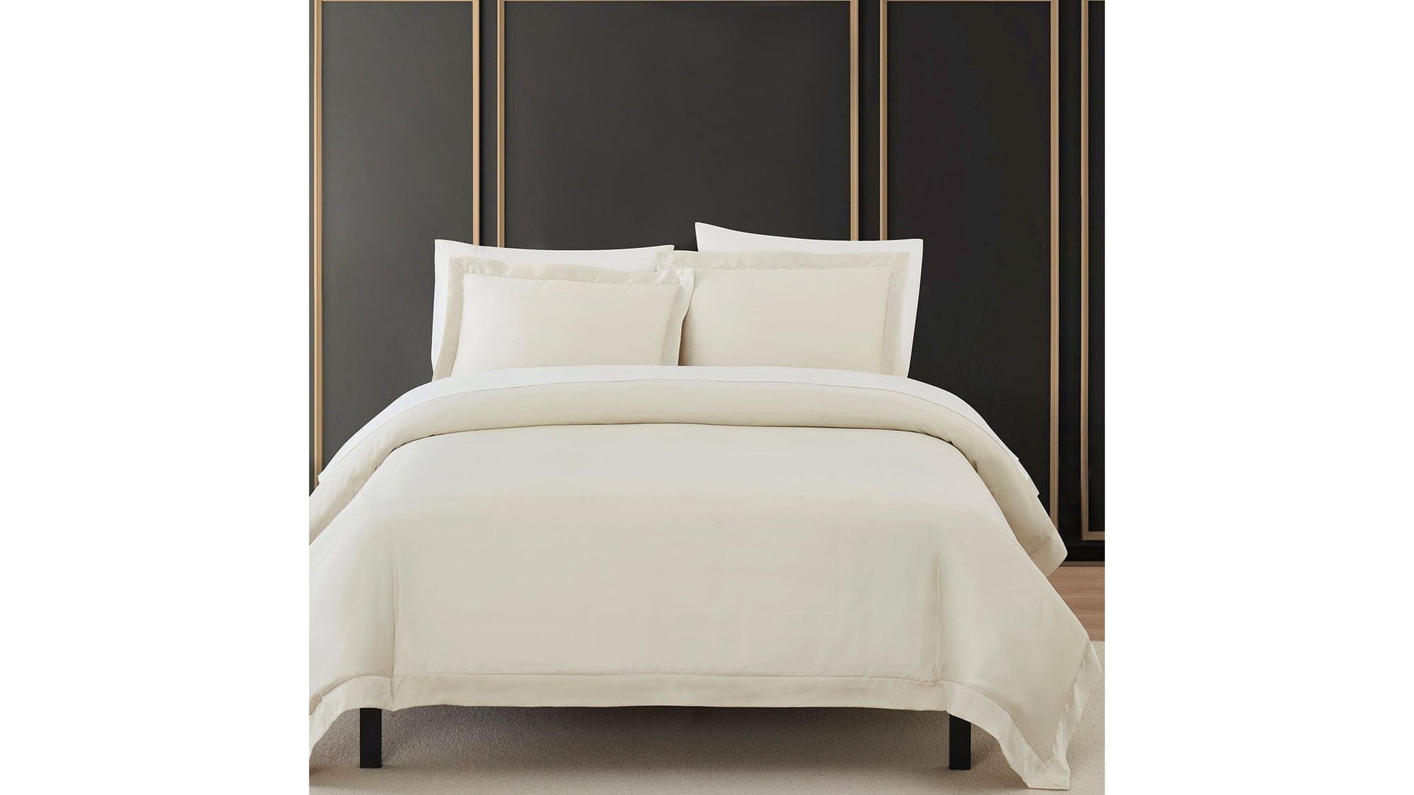Lyocell - Queen Eucalyptus Duvet Cover Set Set of 3 - Ivory