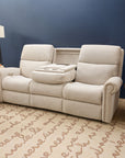 Bernard - Power Reclining Sofa With Console, Power Headrest, & Lumbar