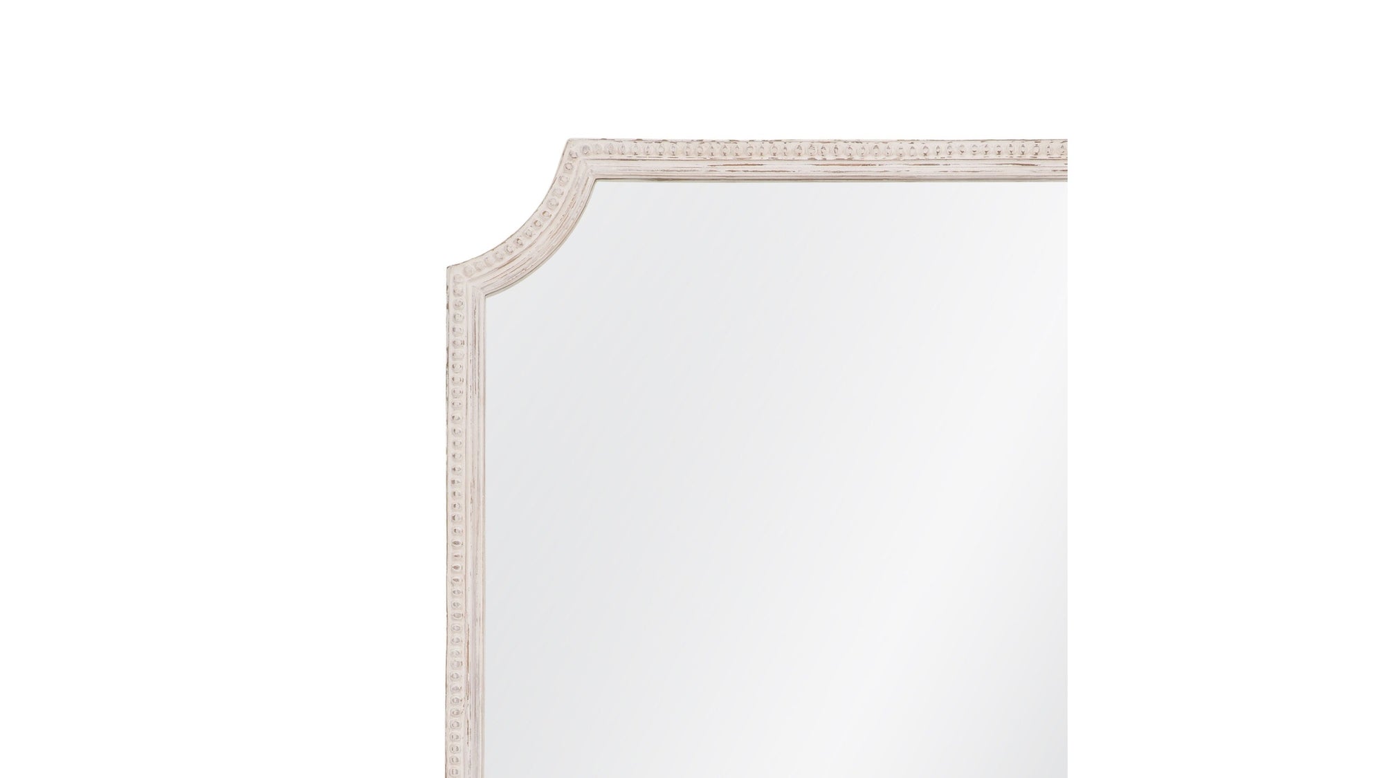 Hendrix - Wall Mirror - Distressed White