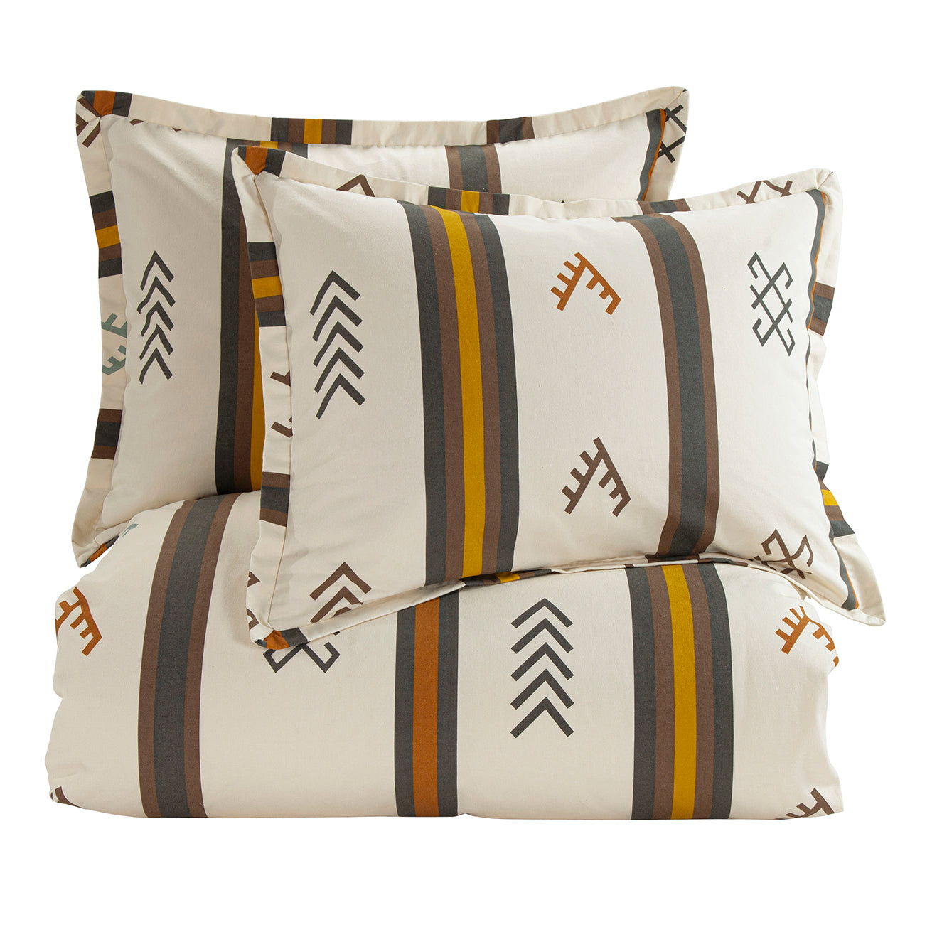 Toluca Canvas - Twin Comforter Set (Set of 2) - Multi Color