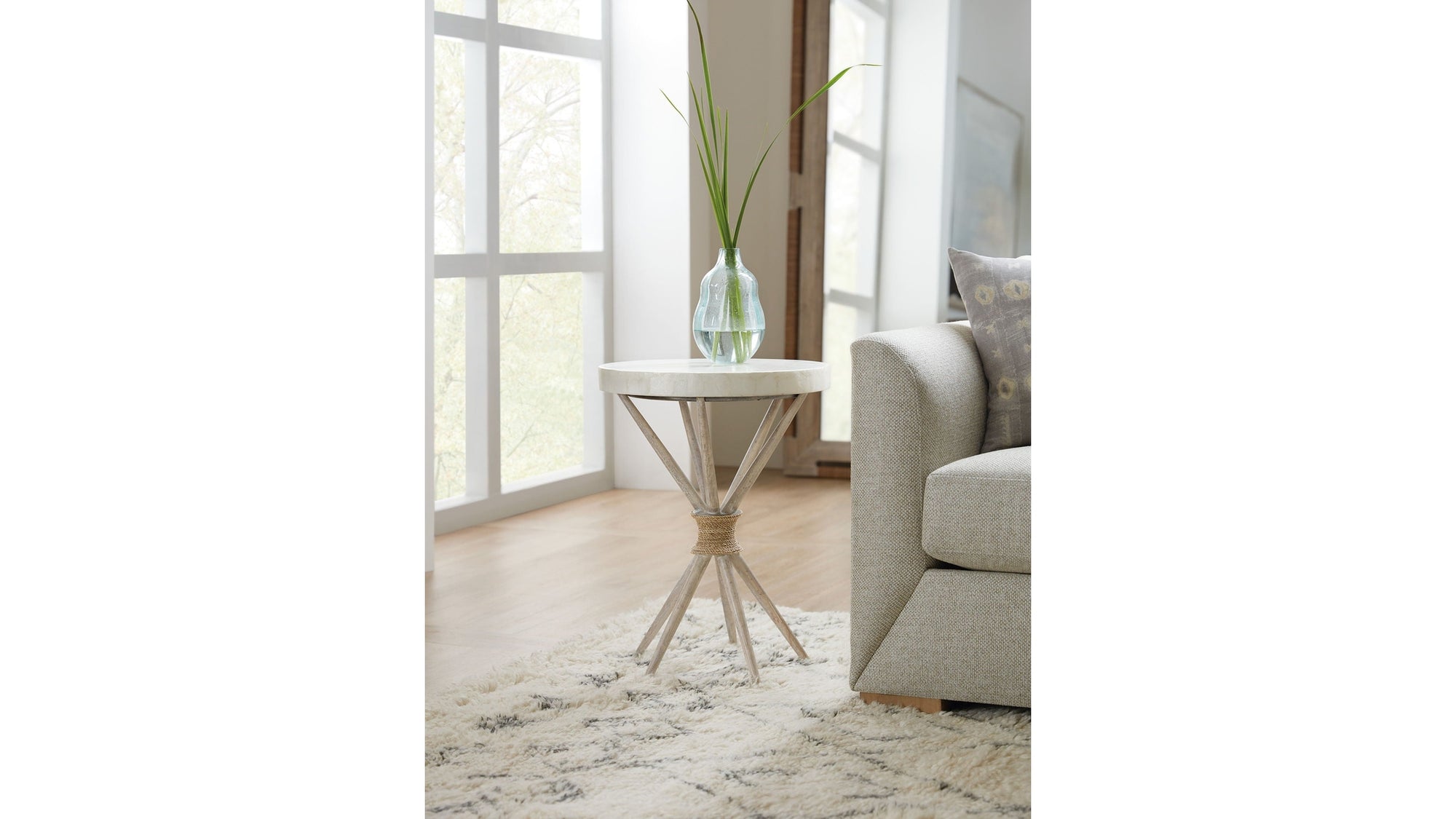 Amani - Accent Table - Beige