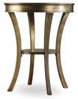 Sanctuary - Round Mirrored Accent Table - Visage