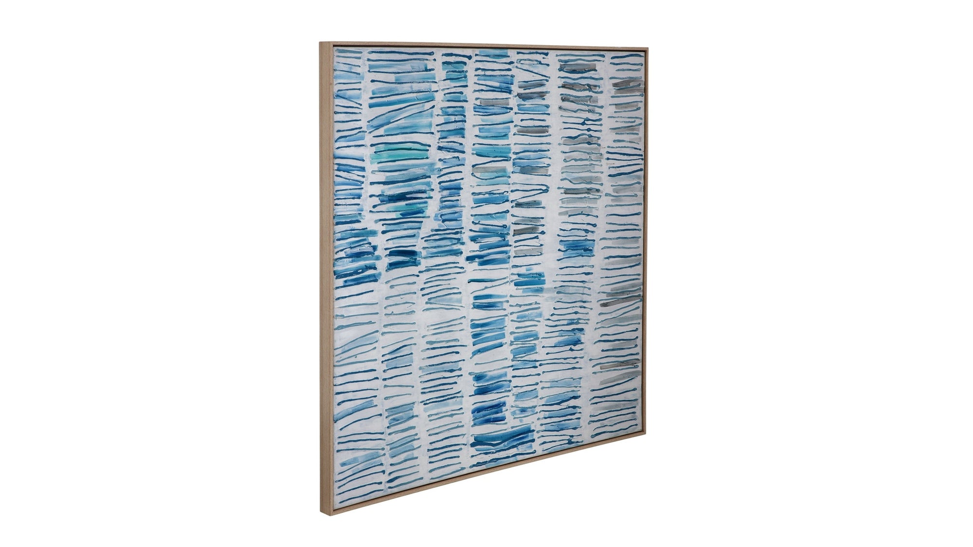 Blue Gail Canvas Art - Light Blue