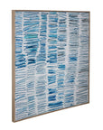 Blue Gail Canvas Art - Light Blue