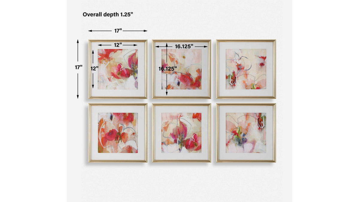 Fresh Start - Abstract Prints (Set of 6)