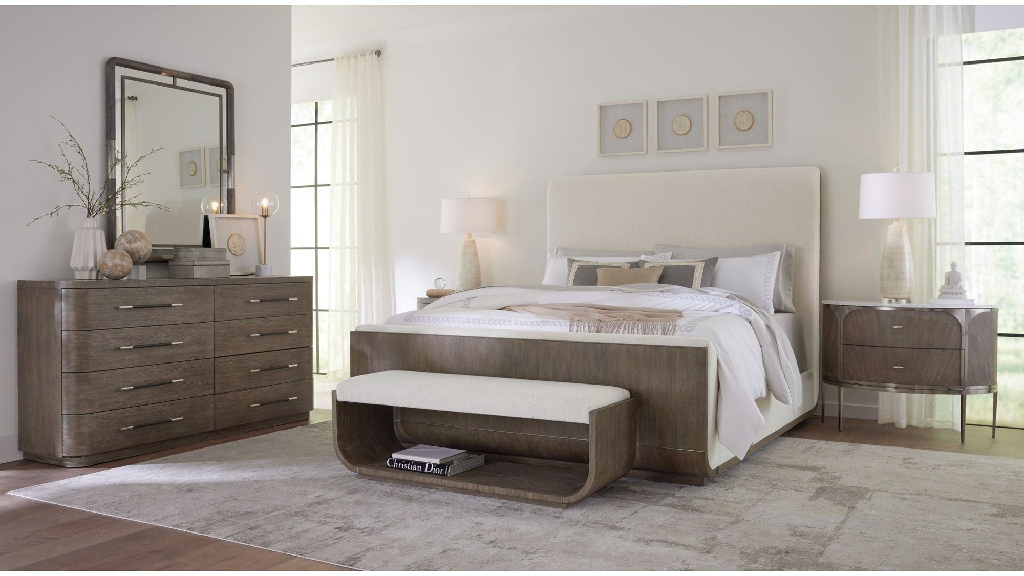 Modern Mood - Two Drawer Nightstand