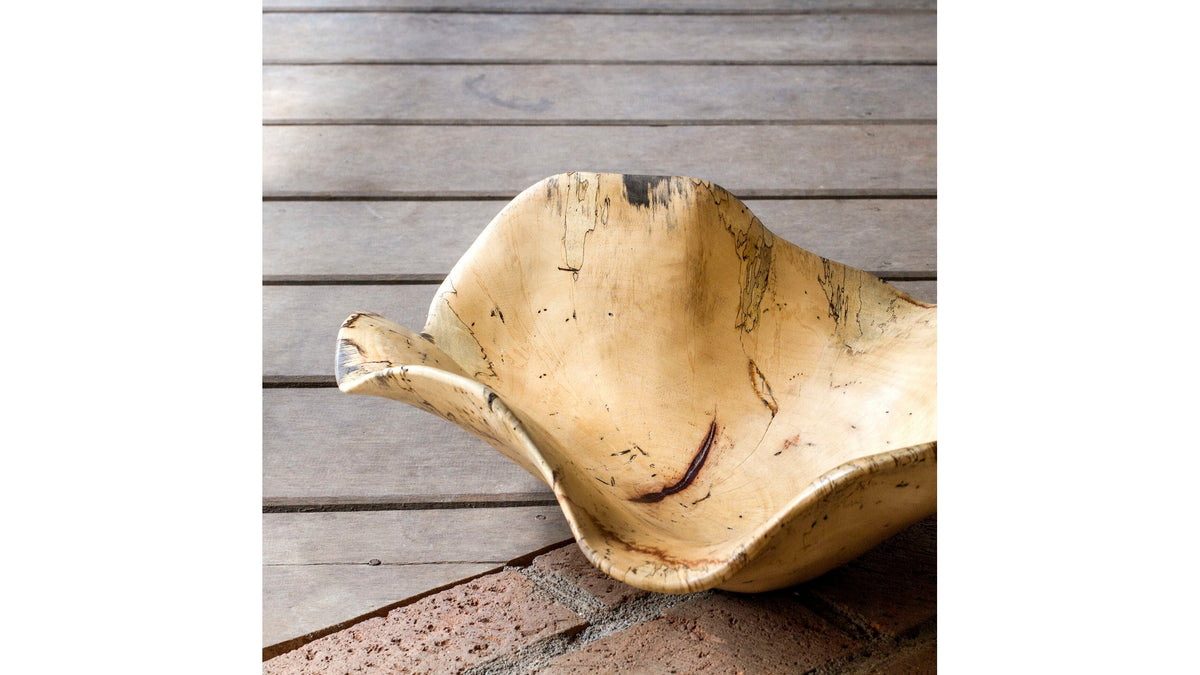 Tamarine - Wood Bowl - Light Brown