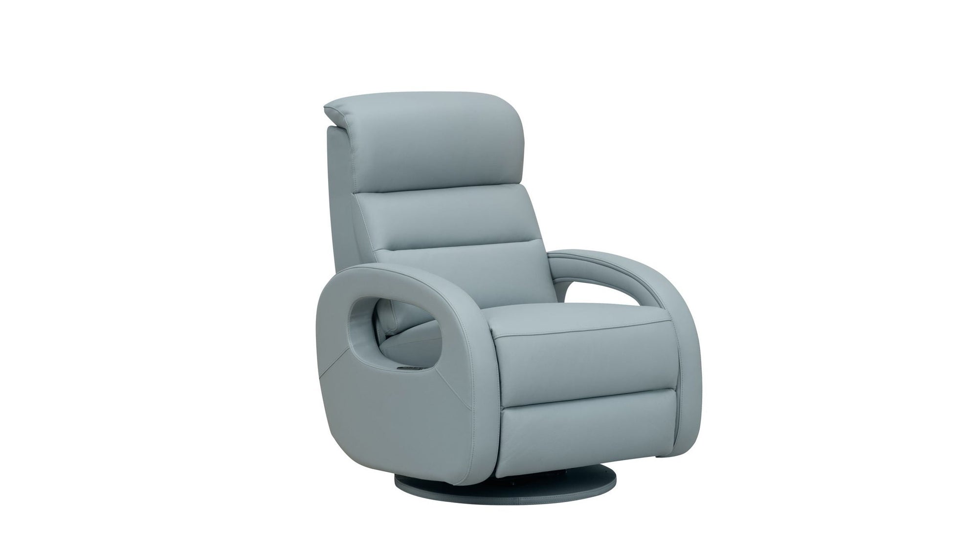 Gunter - 3P Recliner Swivel Glider - Troy-Robin Blue