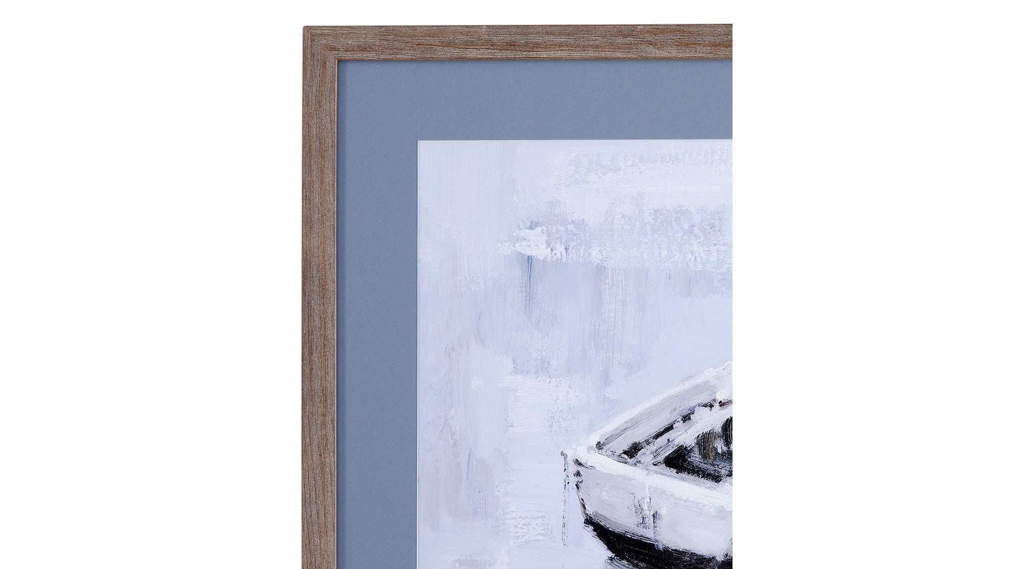 Drifting And Morning Row Wall Decor Set of 2 - Gray