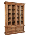 Natural Old Fir Bookcase - Brown
