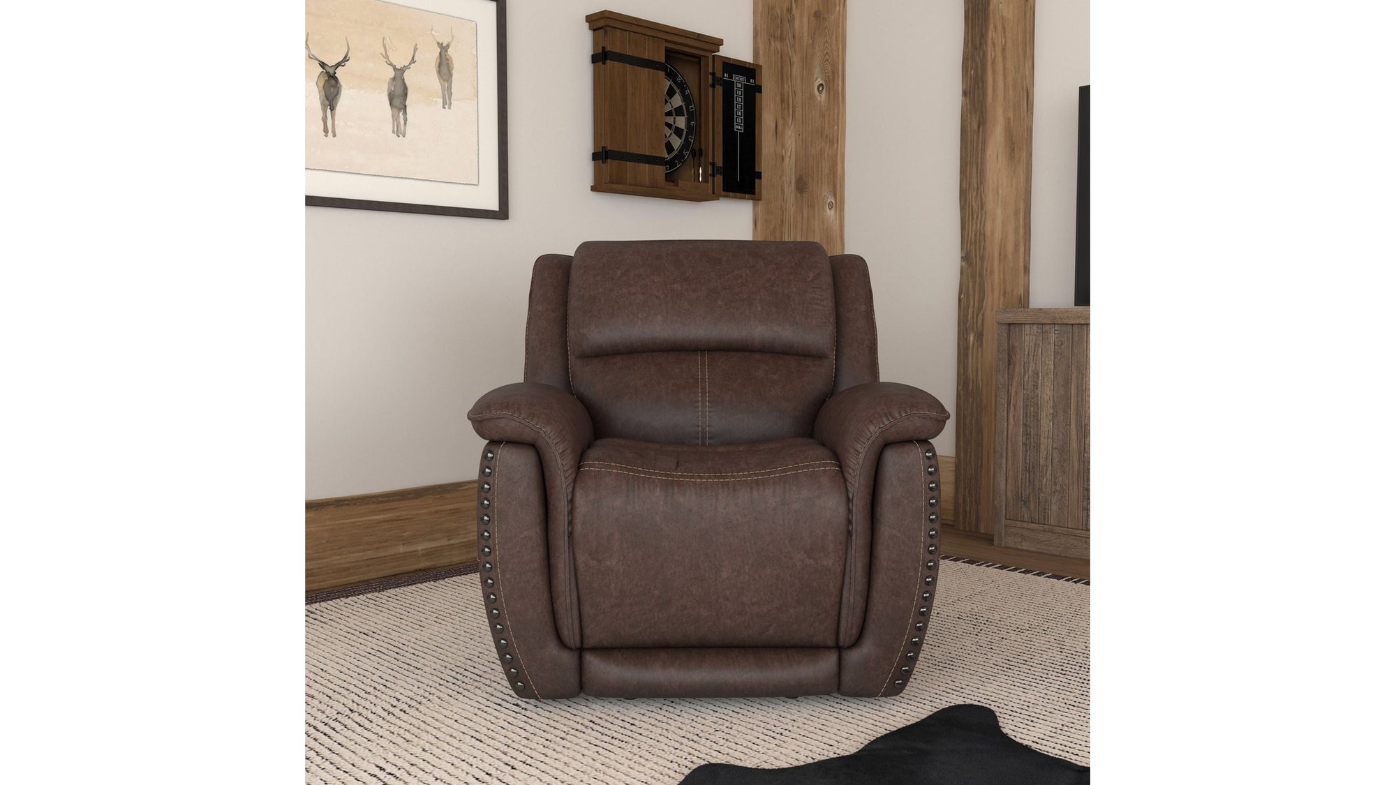 Beau - Power Recliner With Power Headrest
