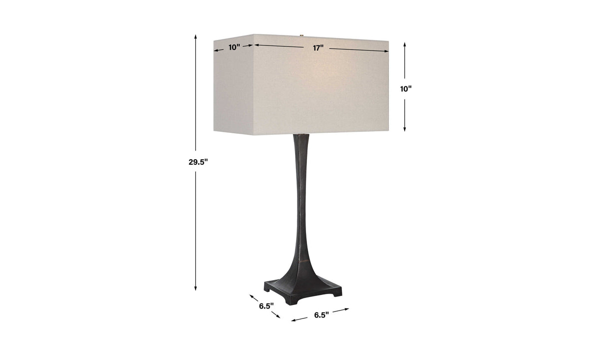 Reydan - Table Lamp - Dark Brown