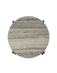 Stonewall - End Table - Silver / Black