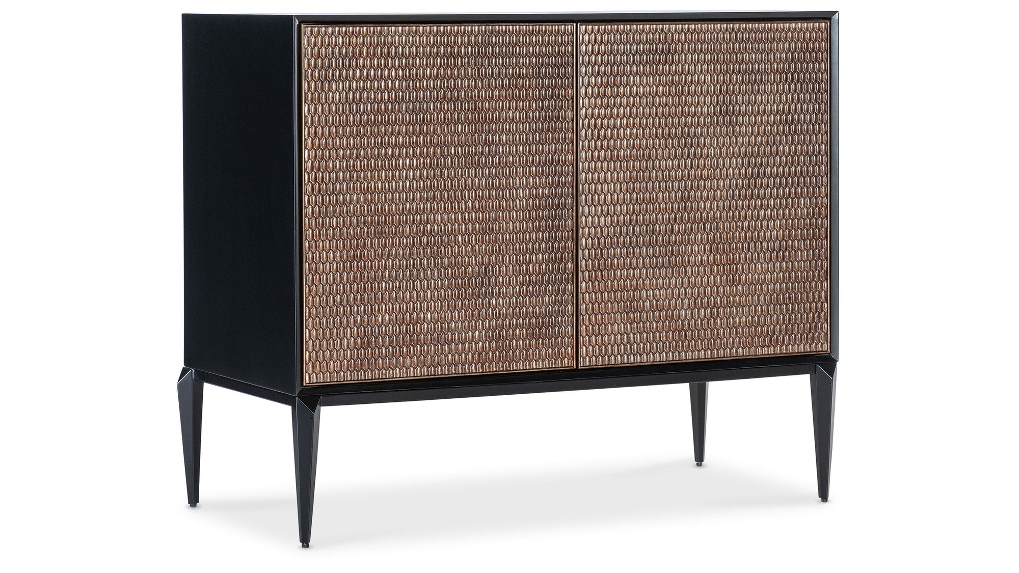Melange - Boucle Accent Chest - Black