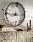 Marcelo - Modern Wall Clock - Light Brown
