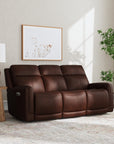Alister - Power Gliding Sofa With Power Headrests & Lumbar