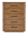 Big Sky - 55.25" 5-Drawer Chest - Light Brown