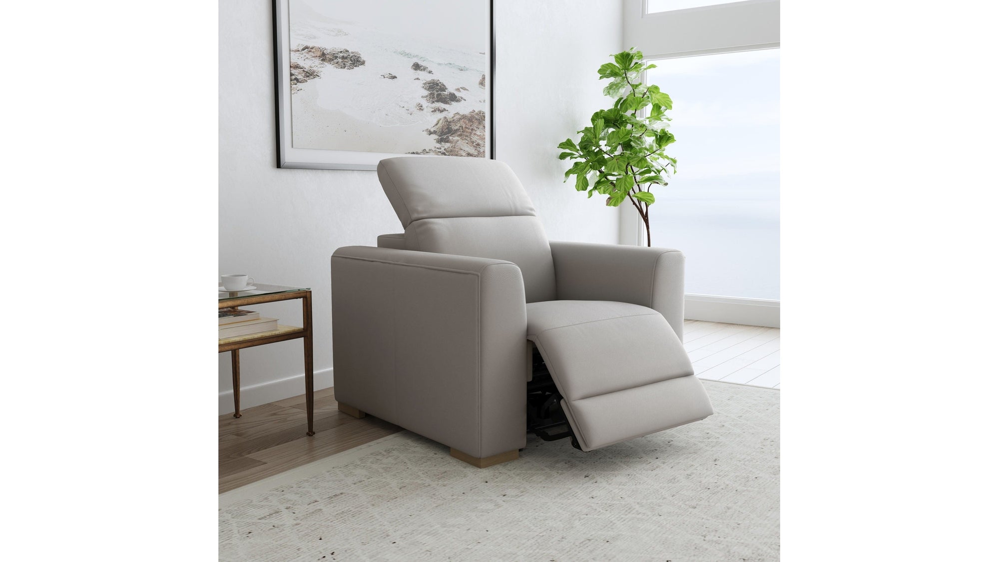Aurora - Power Recliner With Power Headrest