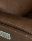 Henry - Power Swivel Gliding Recliner With Power Headrest, Lumbar, Heat & Massage