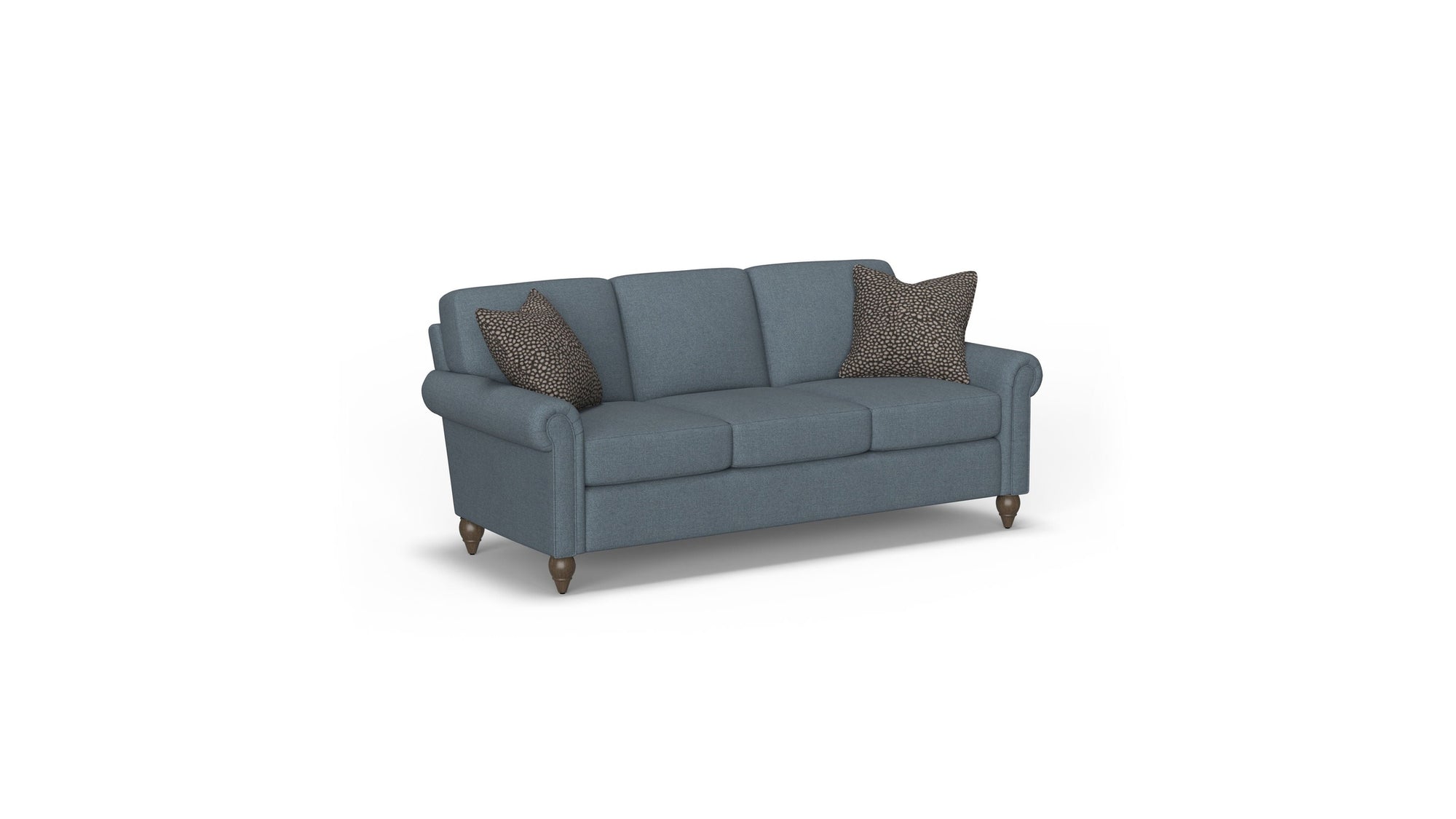 Moxy - Fabric Sofa With Rolled Arms