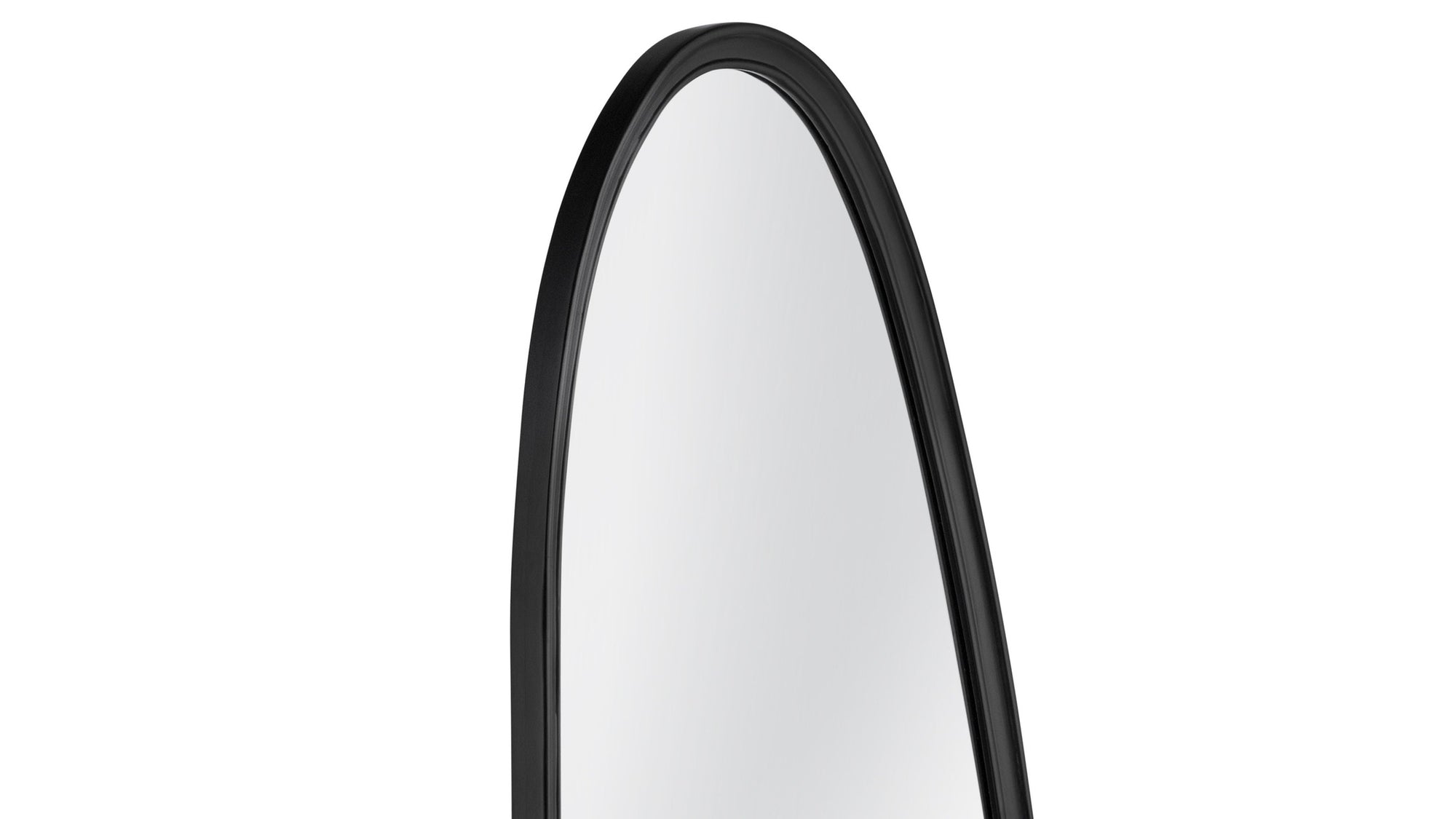 Mia - Wall Mirror - Glossy Black