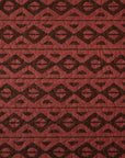 Broken Arrow - Full/Queen Reversible Quilt Set (Set of 3) - Red / Tan / Brown