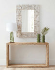 Lathey - Teak Mirror - Woodtone