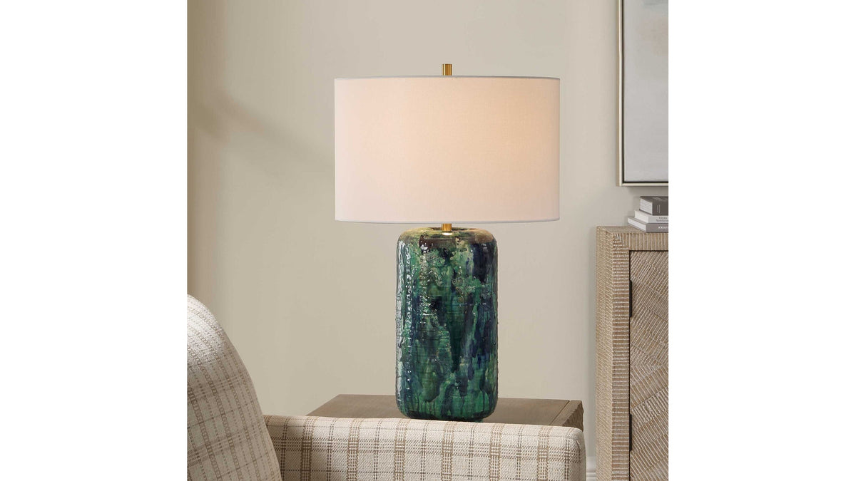 Out Of The Blue - Table Lamp - Blue / Green