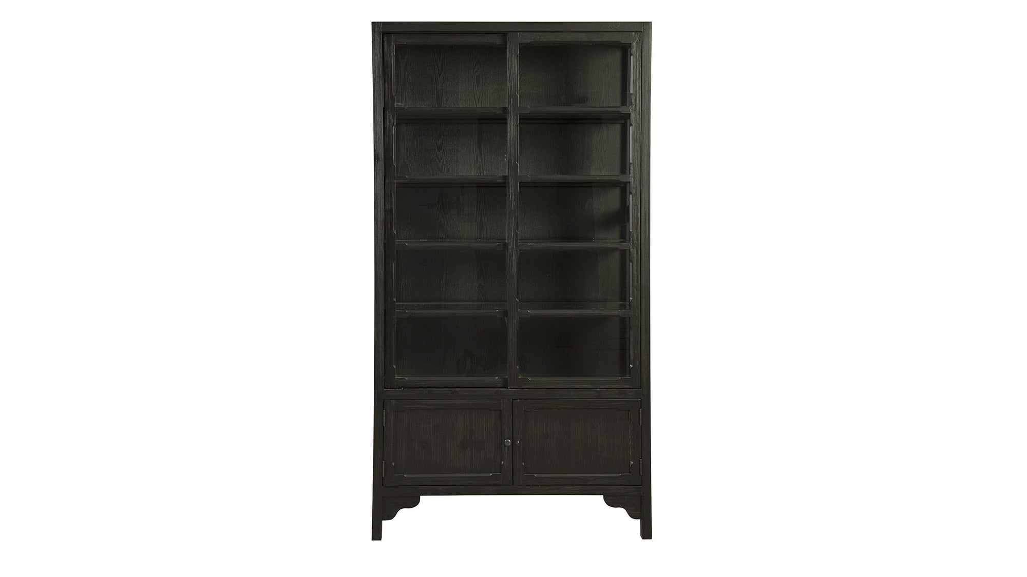 Peebles - Display Cabinet - Black
