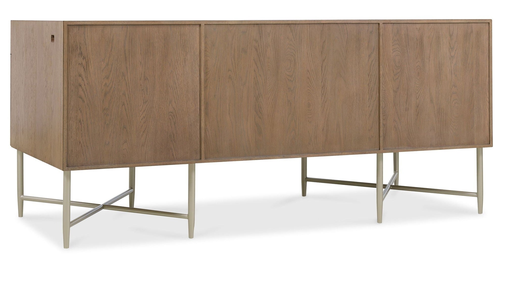 Sonnet - Sonnet Executive Desk - Dark Gray