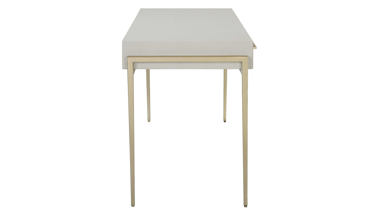 Jewel - Modern White Desk