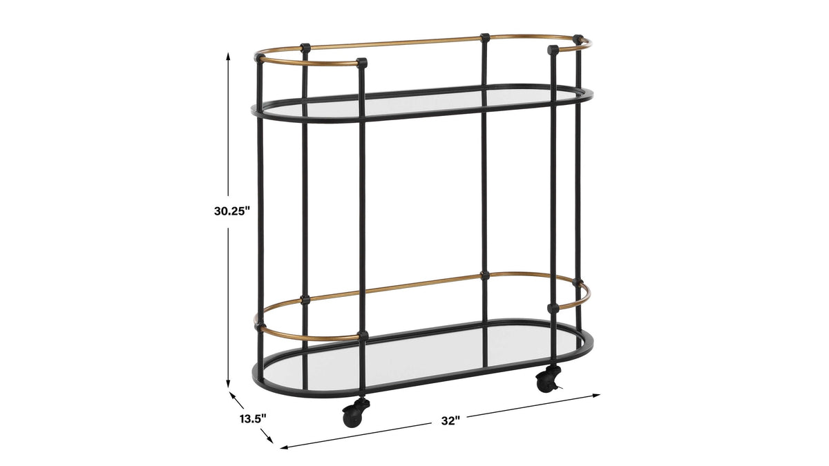 Andre - Iron Bar Cart