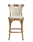 Split Shoulder - Counter Stool - Light Brown