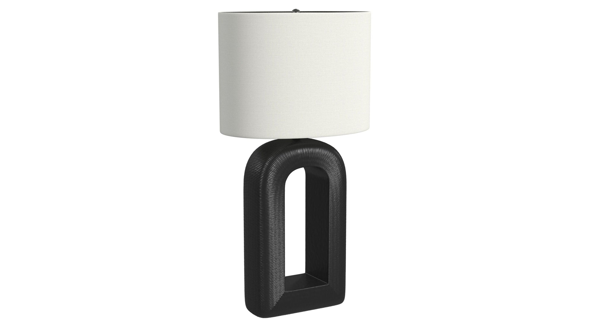 Leers - Table Lamp - Black / White