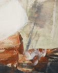 Outburst - Hand Painted Modern Art - Black / Blue / Brown / Gray / Green / Orange / Red / White / Woodtone