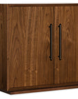 Elon - Two-Door Cabinet - Dark Brown