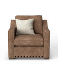 Milo - Fabric Chair With Nailhead Trim