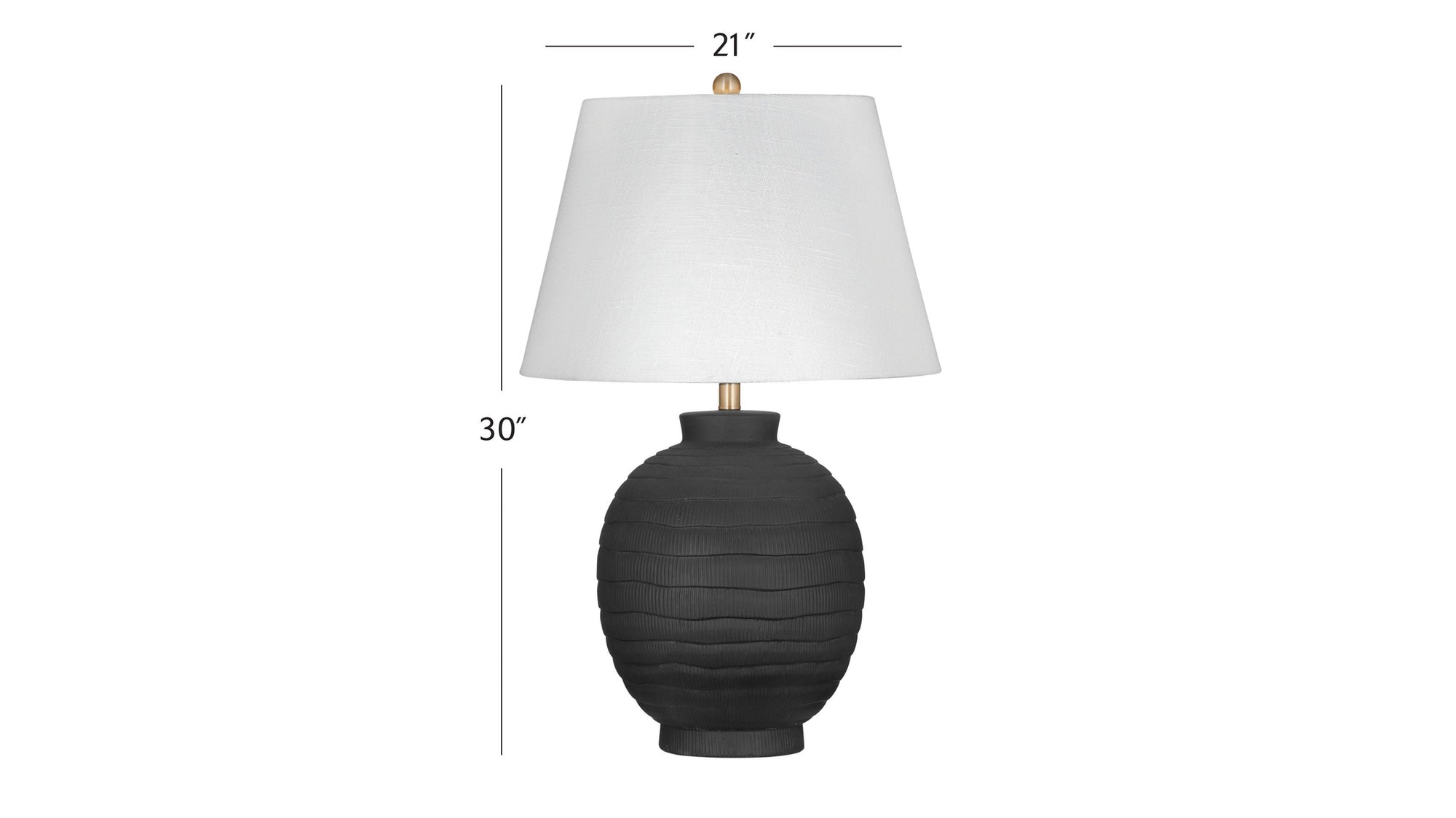 Ventraa - Table Lamp - Black