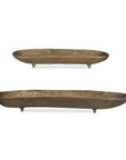 Stratum - Oval Bowls (Set of 2) - Brass