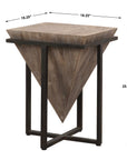 Bertrand - Shagreen Accent Table