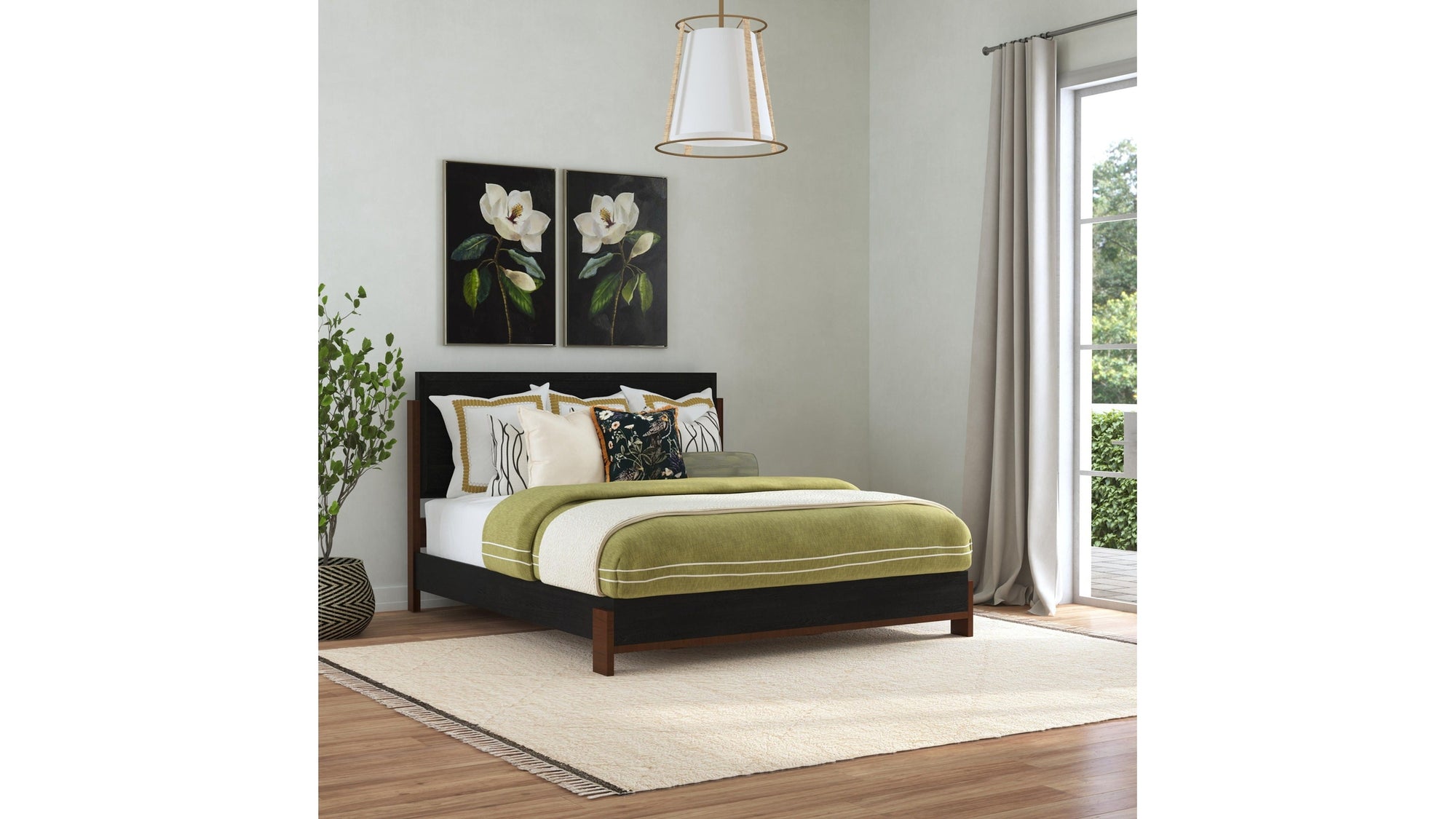 Waterfall - Panel Bed