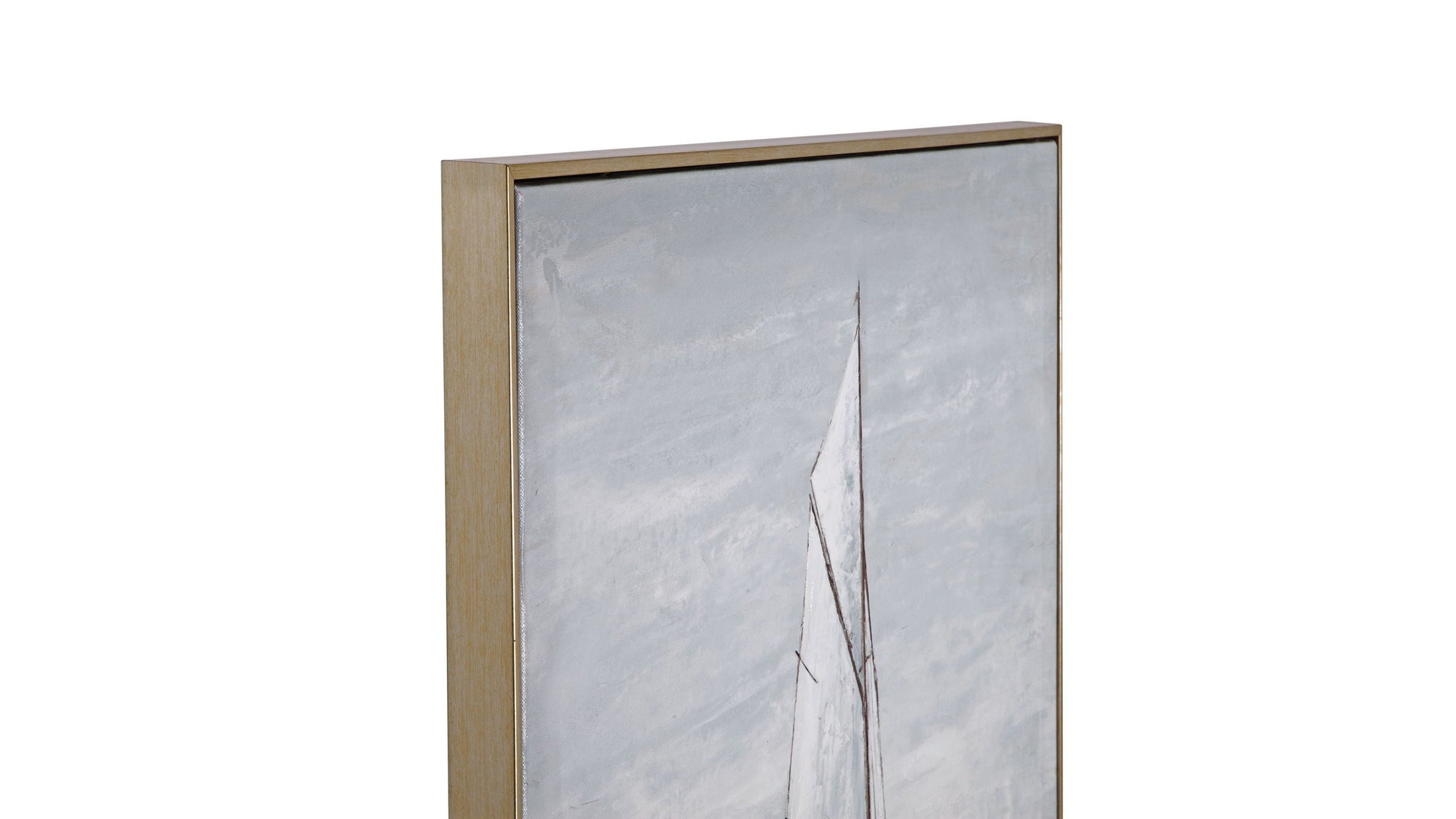 Set Sail Canvas Art - Blue