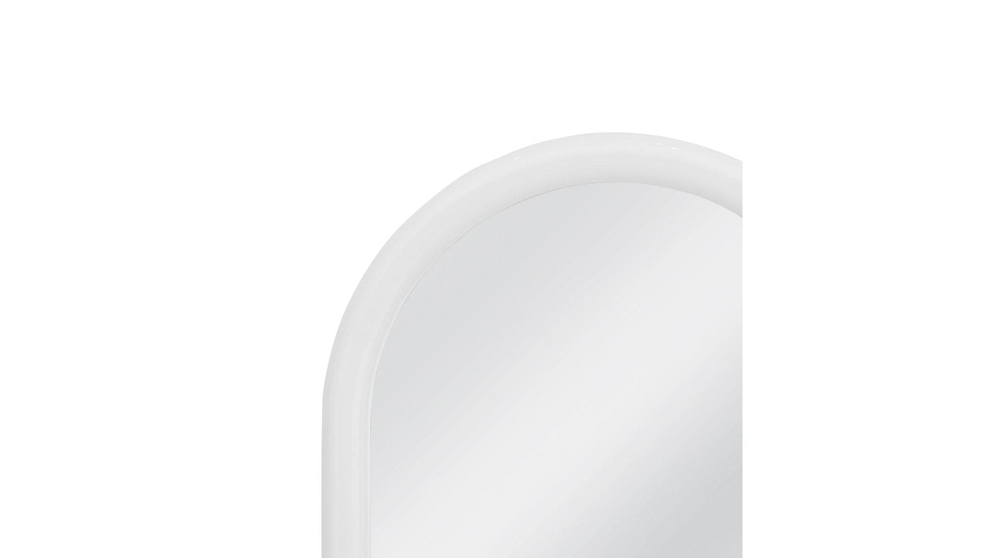 Vega - Wall Mirror - Glossy White