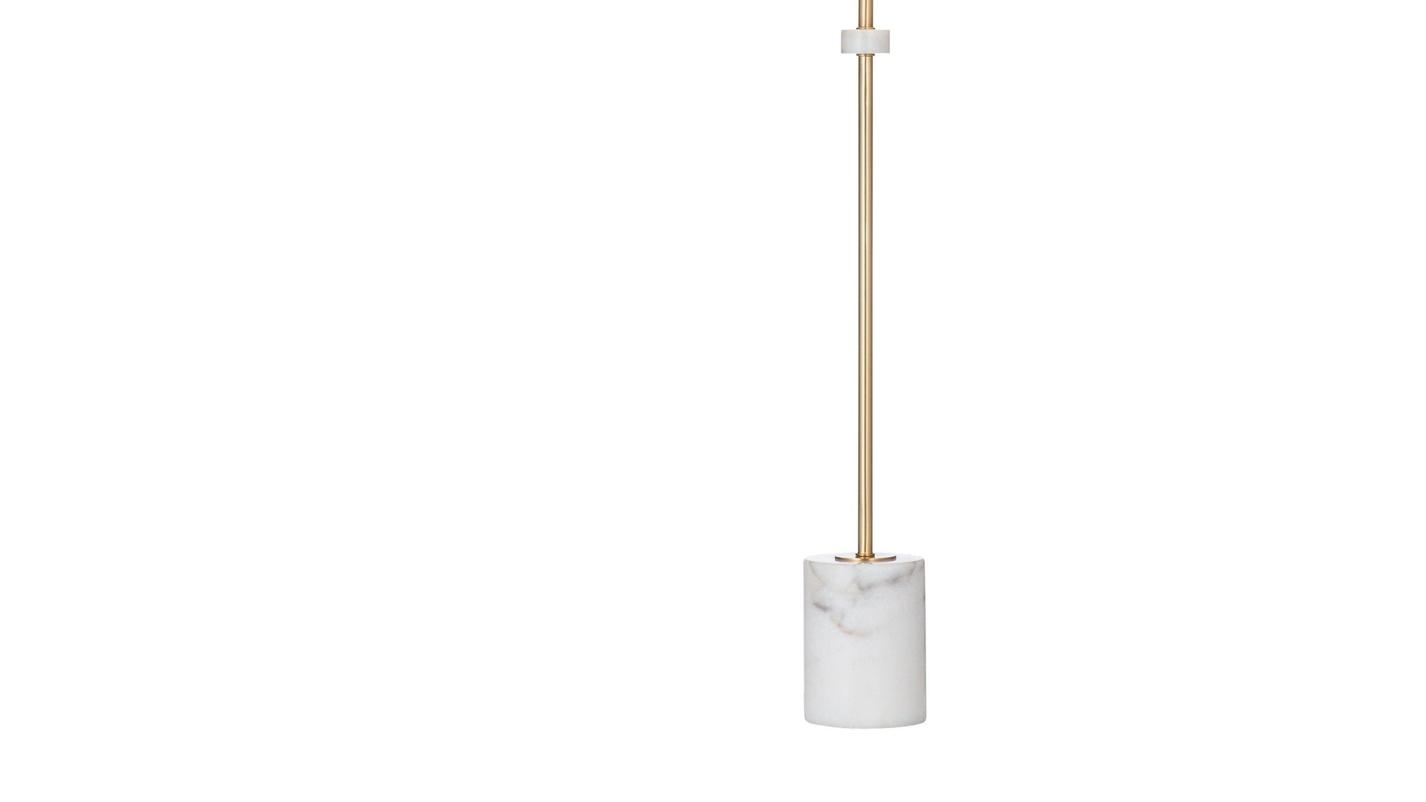 Fairfield - Table Lamp - White / Brass
