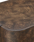 Melbourne - Mappa Burl 4 Door Cabinet - Woodtone