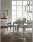 Charleston - Rectangle Dining Table With 1-20" Leaf - White