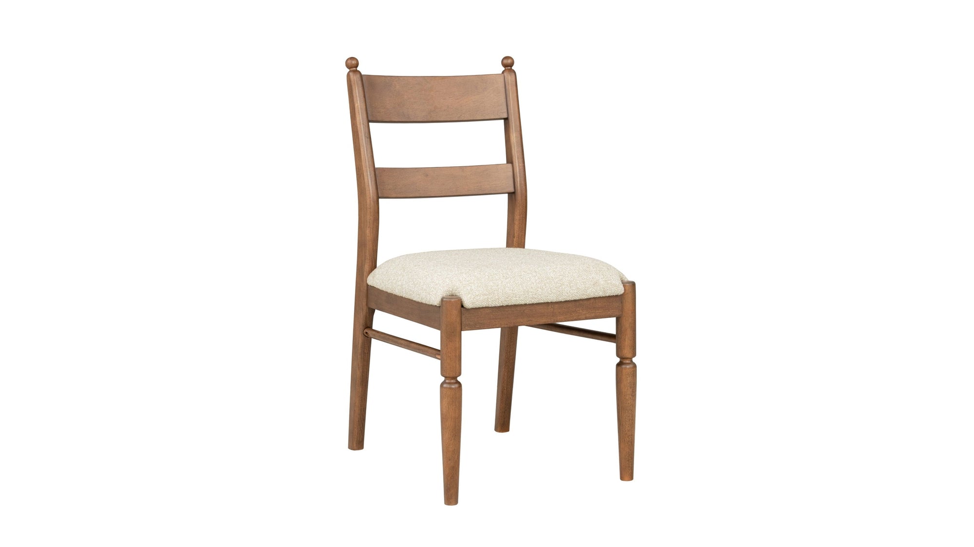 Azalea - Upholstered Dining Chair Set of 2 - Walnut